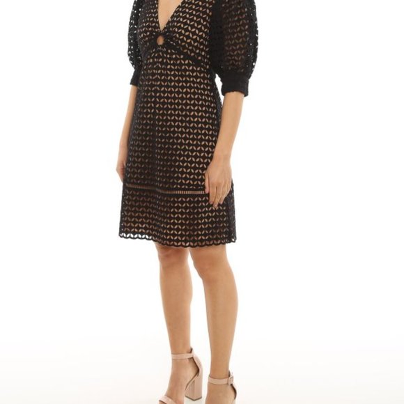 Michael Kors Broderie anglaise dress with eyelet - Picture 3 of 16